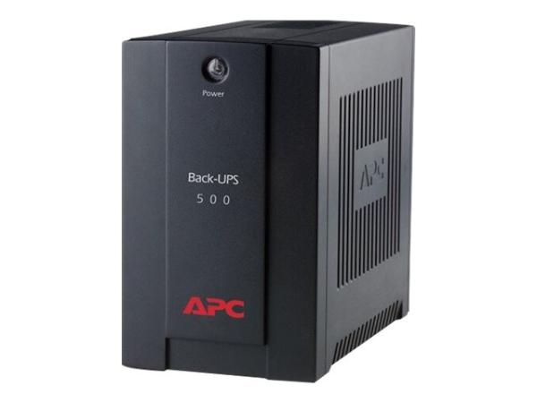 APC Back-UPS 500VA,AVR, IEC outlets, EU Medium