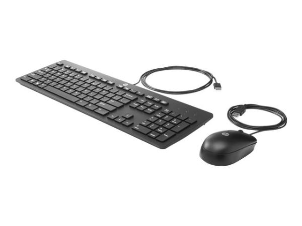 HP Slim USB Keyboard and Mouse - DE