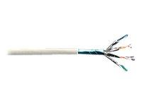 Category 7 PiMF LSZH cable, white Compact 2X4 pair